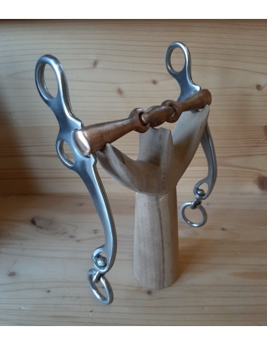 Mors pelcam double brisure cuivre Mors pelcam double brisure cuivre