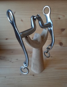 Mors ponté brisé inox