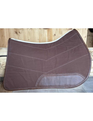 Tapis dégarroté marron Tapis dégarroté marron